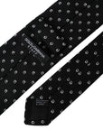 Dolce & Gabbana Geometric Slim Suit Tie - Black