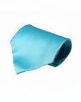 Dolce & Gabbana Silk Suit Tie - Light Blue