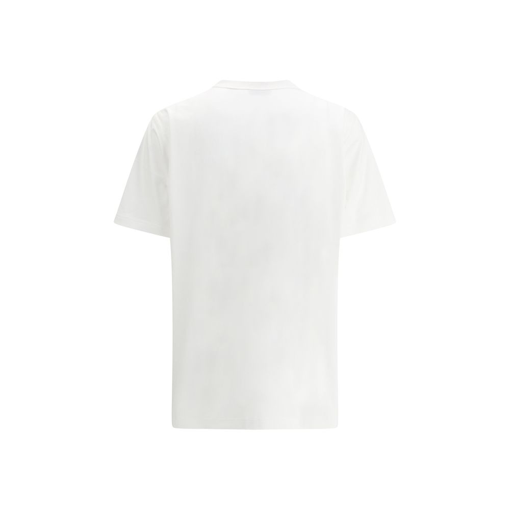 signature checkered pocket cotton t-shirt