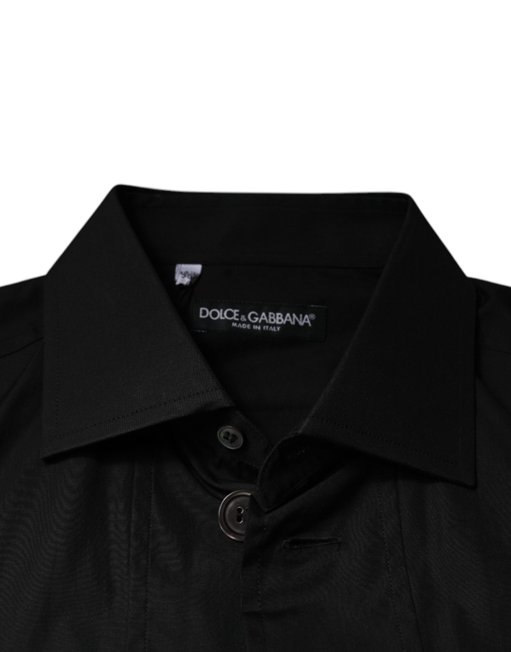 Dolce &amp; Gabbana Black Casual Shirt