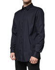 Dolce & Gabbana Black Collar Shirt