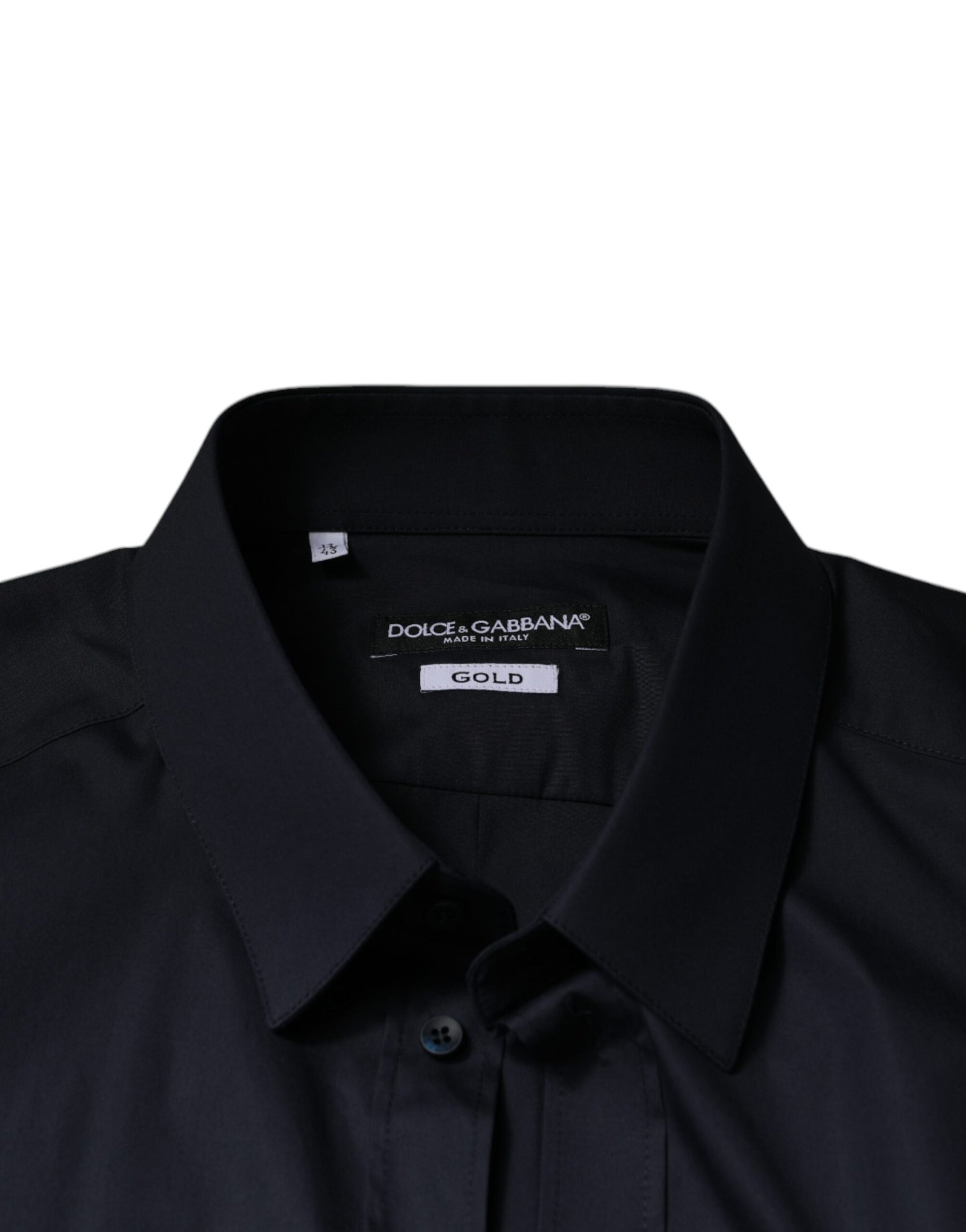 Dolce &amp; Gabbana Black Collar Shirt