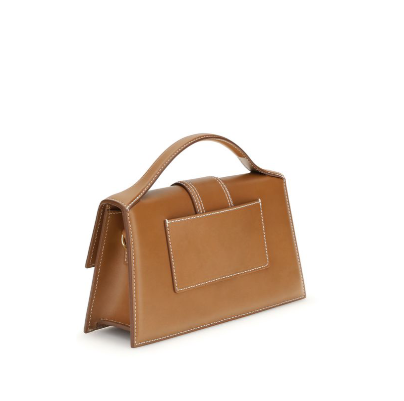 Jacquemus Brown Leather Le Grande Bambino Handbag