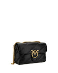 PINKO Love Classic Leather Shoulder Bag