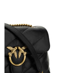 PINKO Love Classic Leather Shoulder Bag