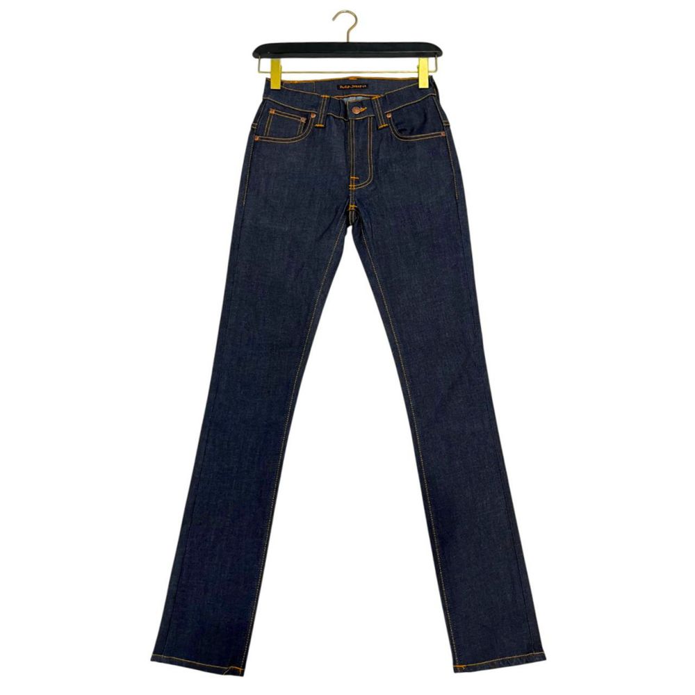 Nudie Jeans Indigo Blue Skinny Jeans - Made In Italy