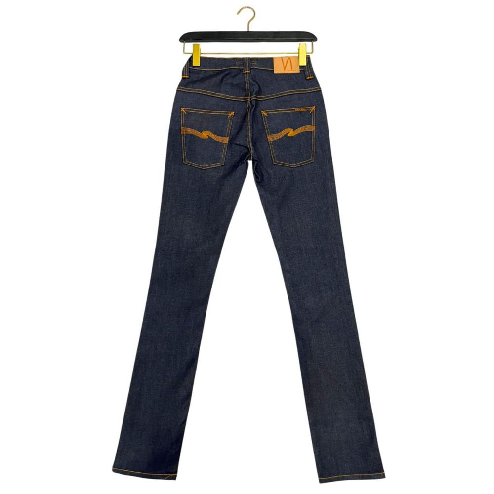 Nudie Jeans Indigo Blue Skinny Jeans - Made In Italy