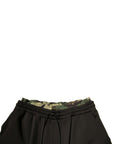 Dolce & Gabbana Black Camouflage Cargo Jogger Pants