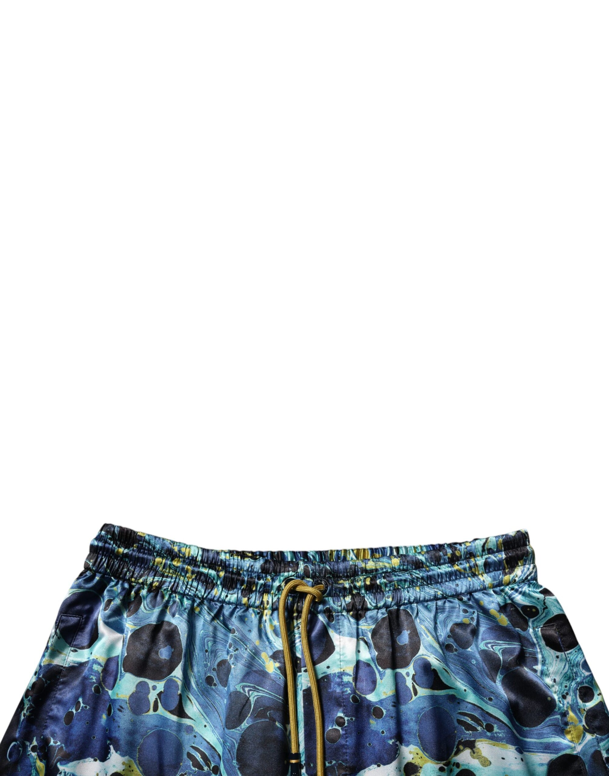 Dolce & Gabbana Multicolor Marble Print Jogger Pants