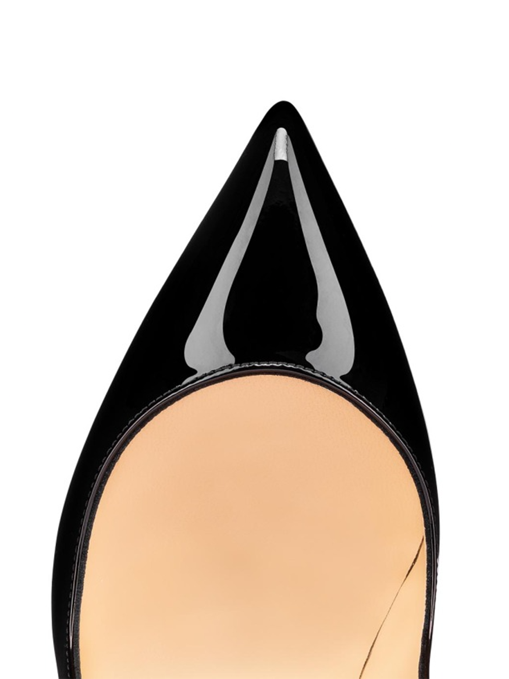 Christian Louboutin Leather Hot Chick Pumps 100