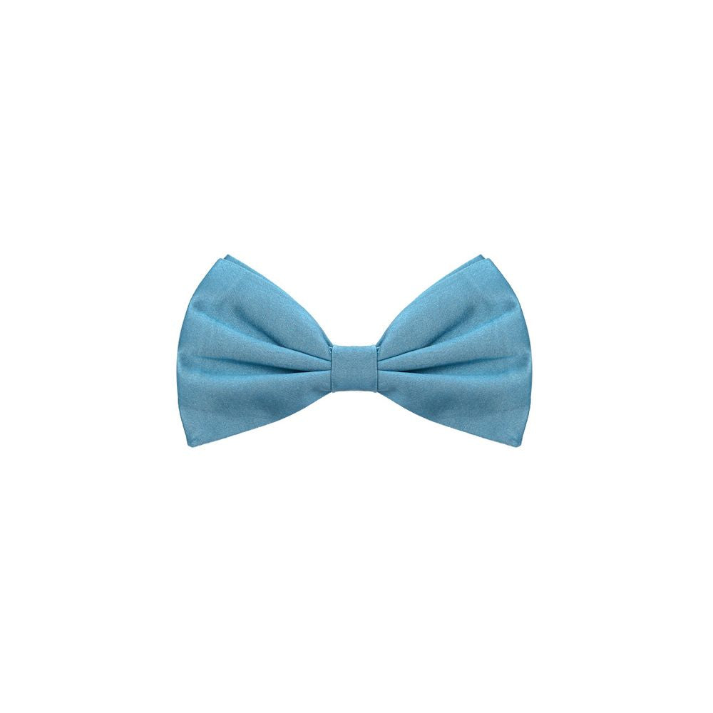 Dolce & Gabbana Silk Bow Tie - Cool Blue