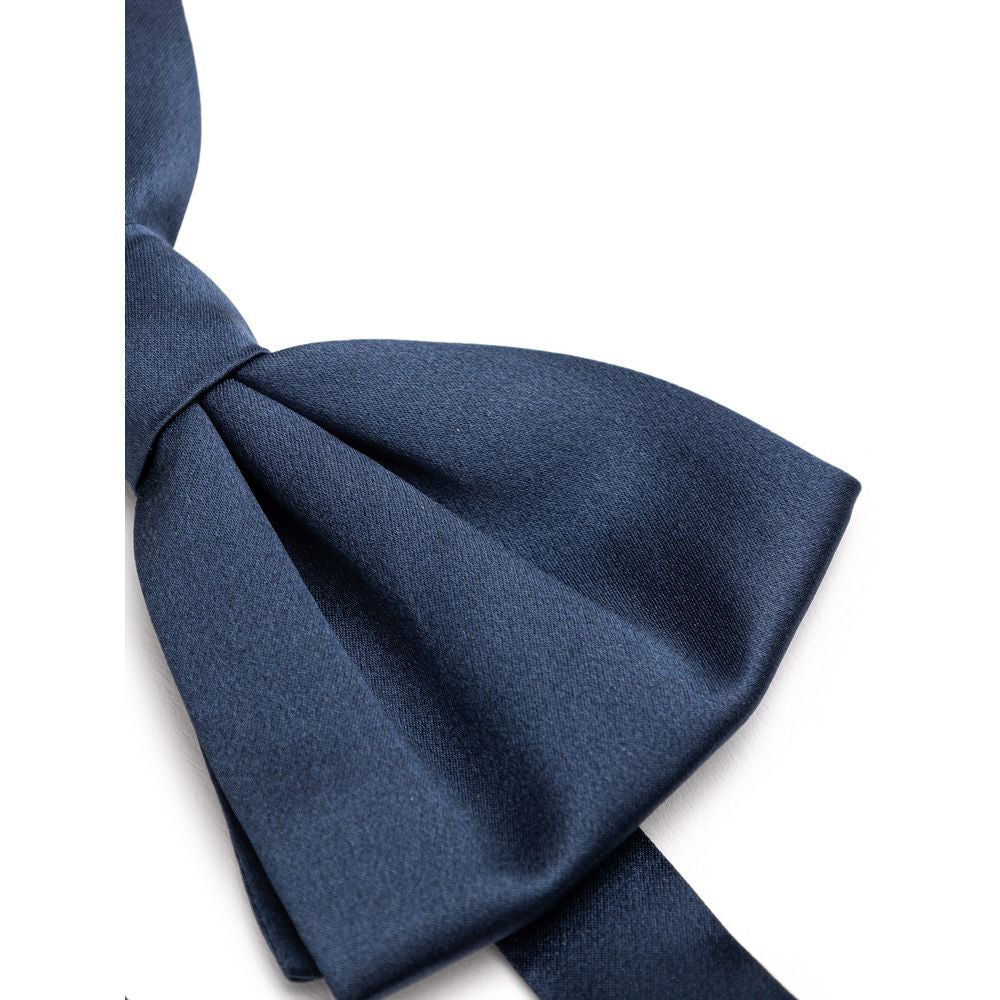Dolce & Gabbana Silk Bow Tie - Azure Blue