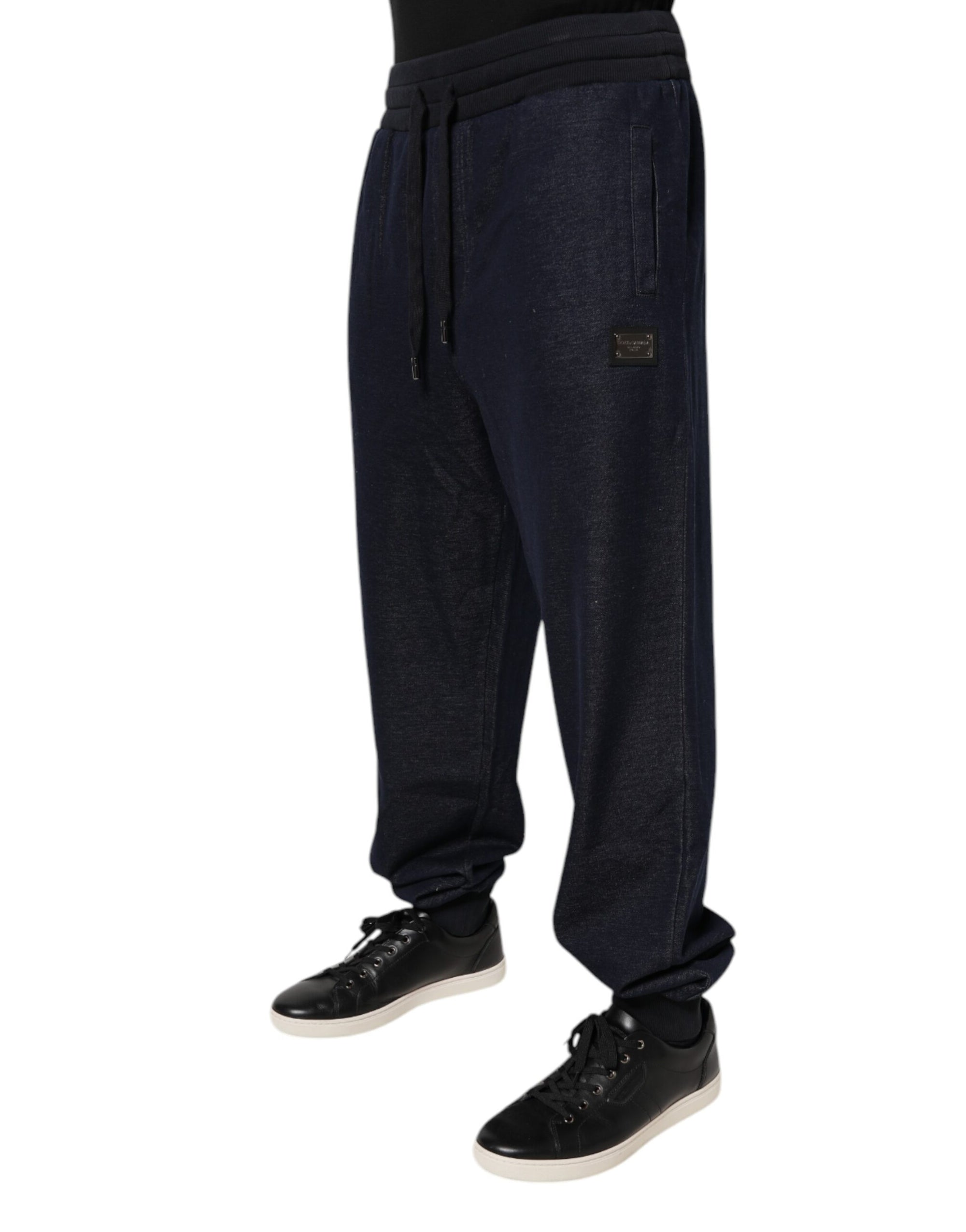 Dolce & Gabbana Logo Badge Jogger Pants