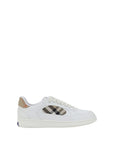 Burberry Leather Low Top Sneakers