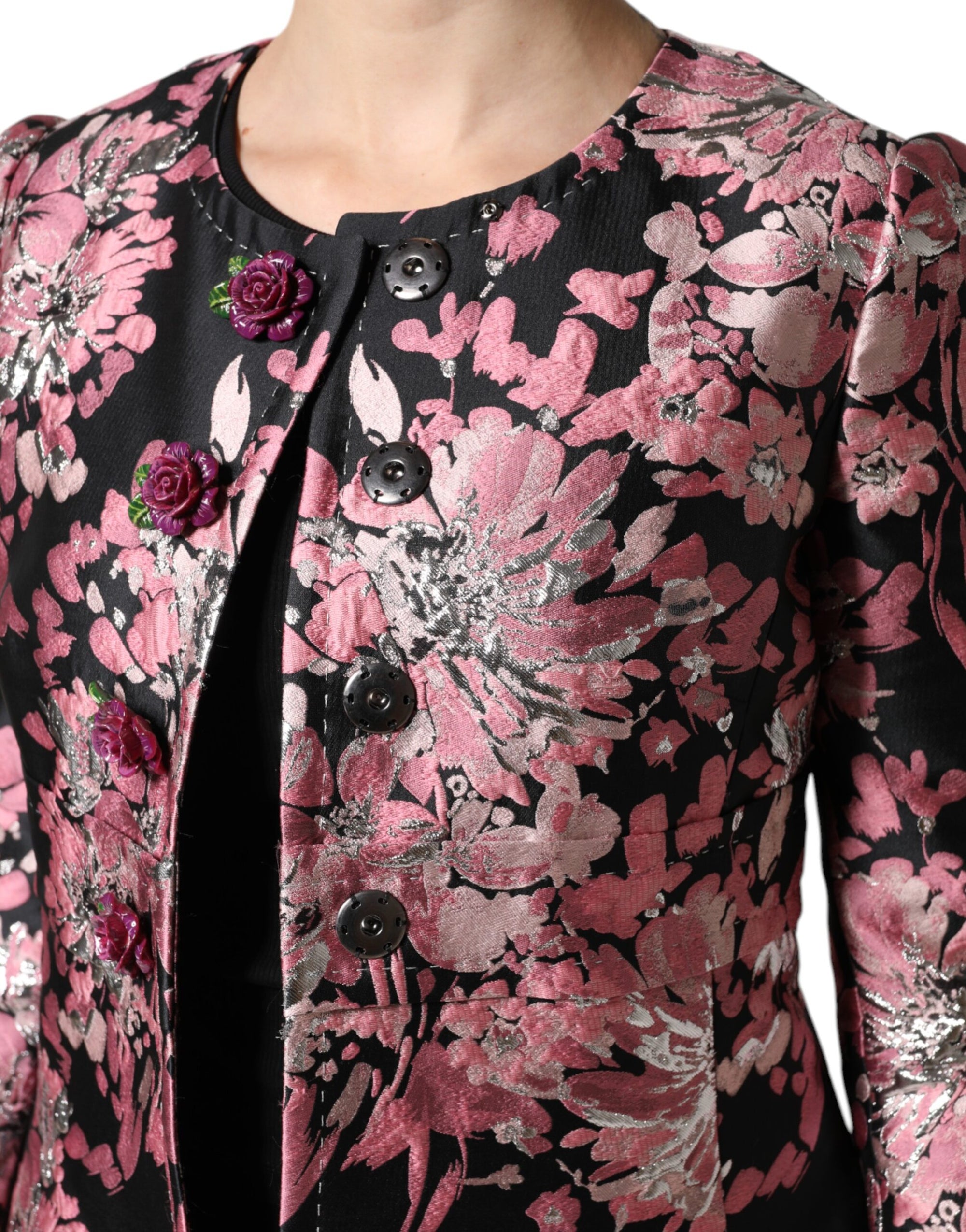 Dolce &amp; Gabbana Floral Dress Coat