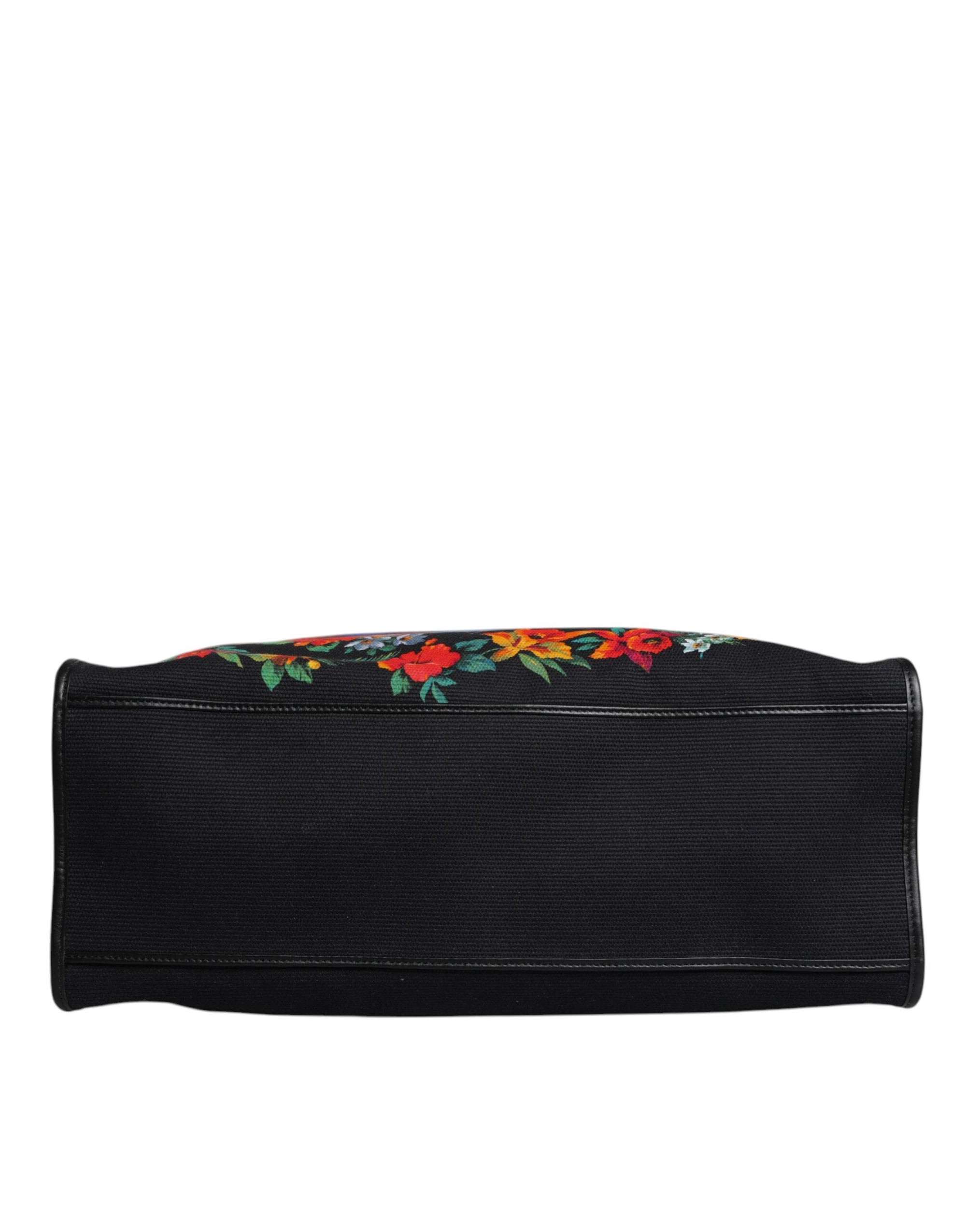 Dolce & Gabbana Island Print Shopper Tote Bag