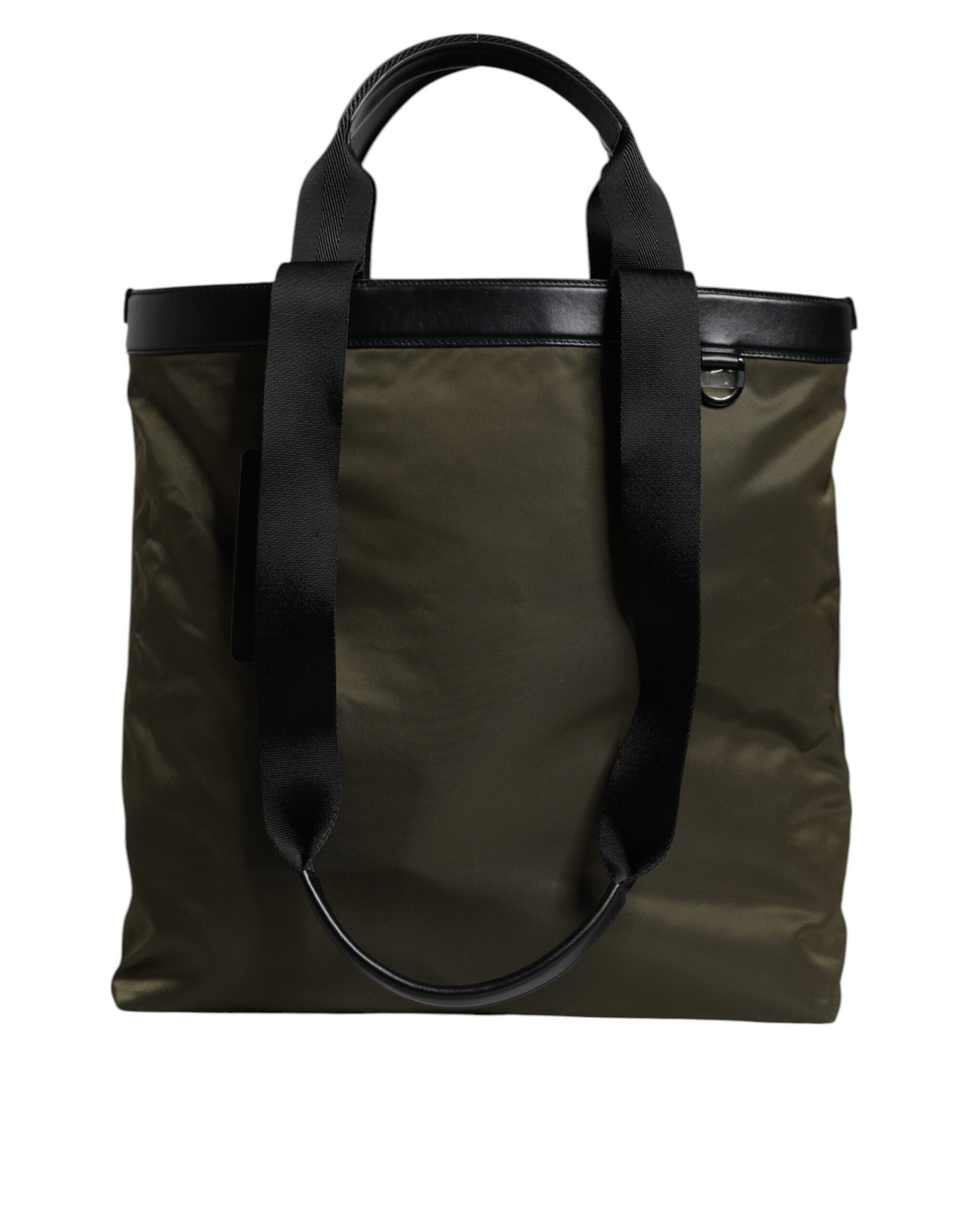 Dolce & Gabbana Military Green Nylon Shoulder & Tote Bag