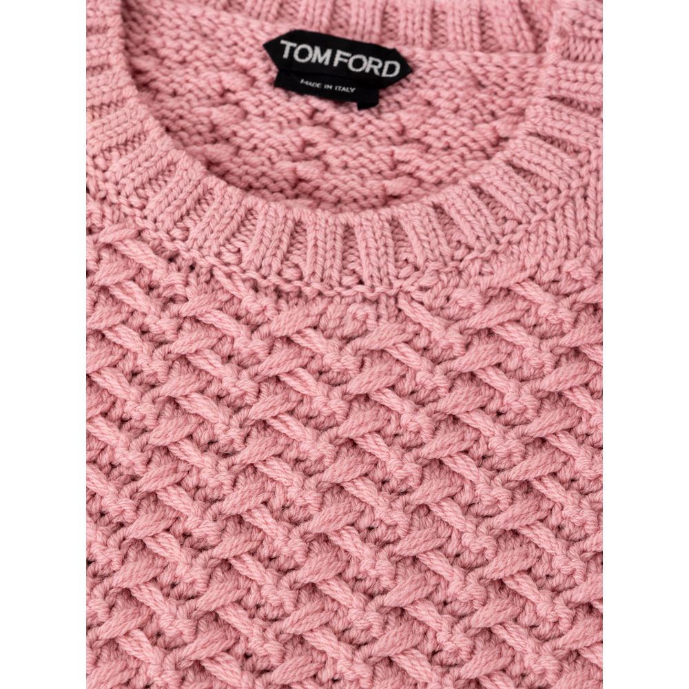 Tom Ford Wool Knit Sweater - Pink