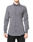 Dolce & Gabbana Black & White Striped Shirt