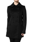 Dolce & Gabbana Wool Sartoria Italiano Coat - Black