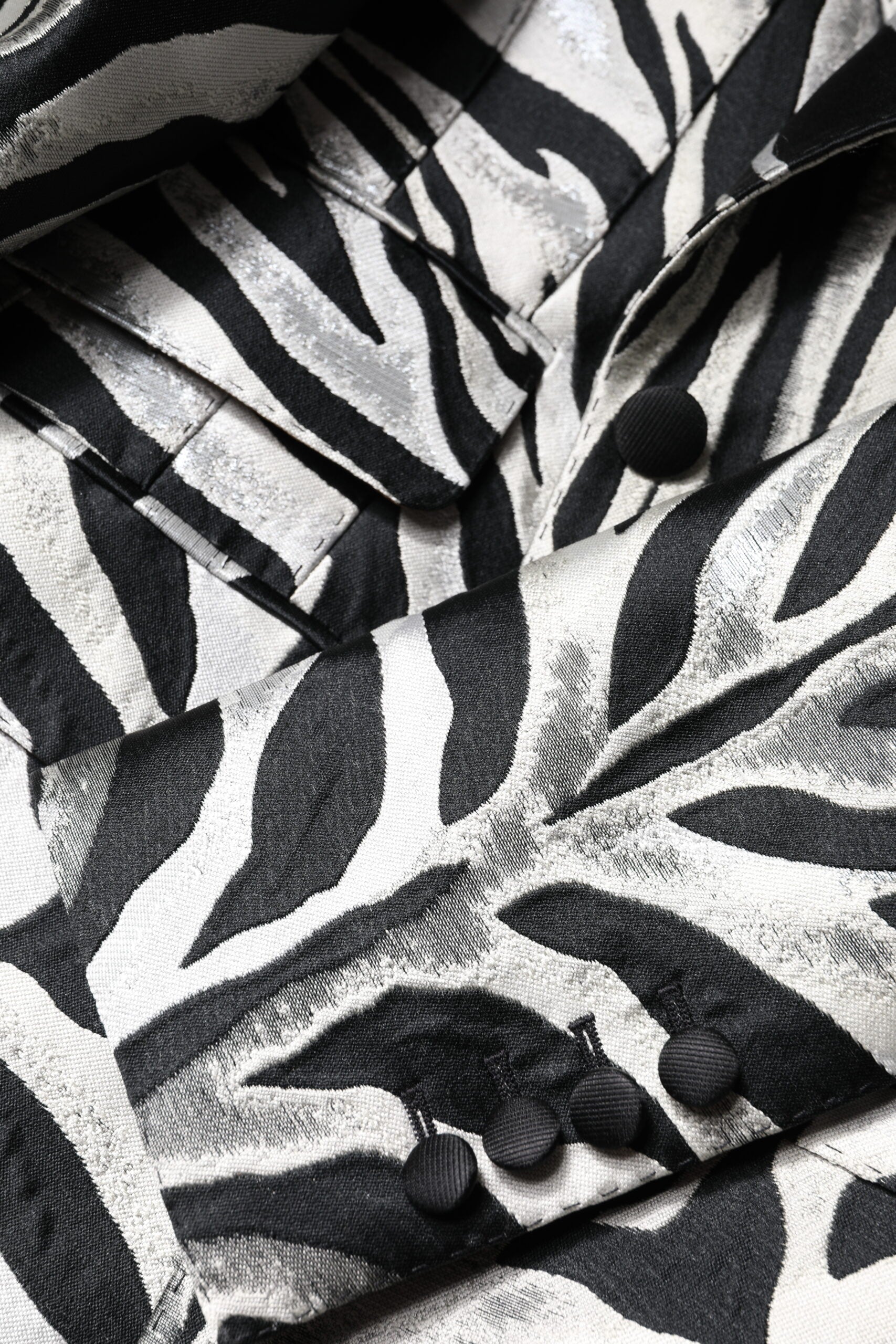 Dolce &amp; Gabbana Zebra Print Single-Breasted Blazer