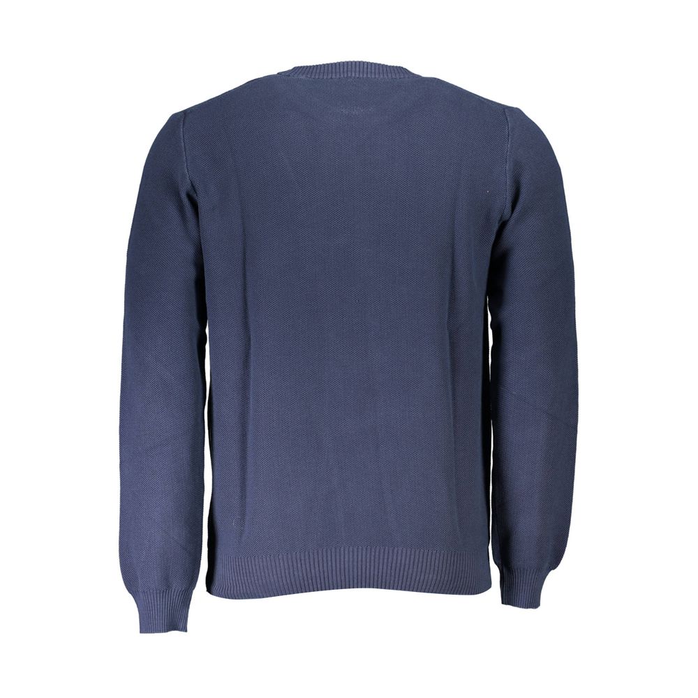 North Sails Crewneck Organic Cotton Sweater - Rustic Blue