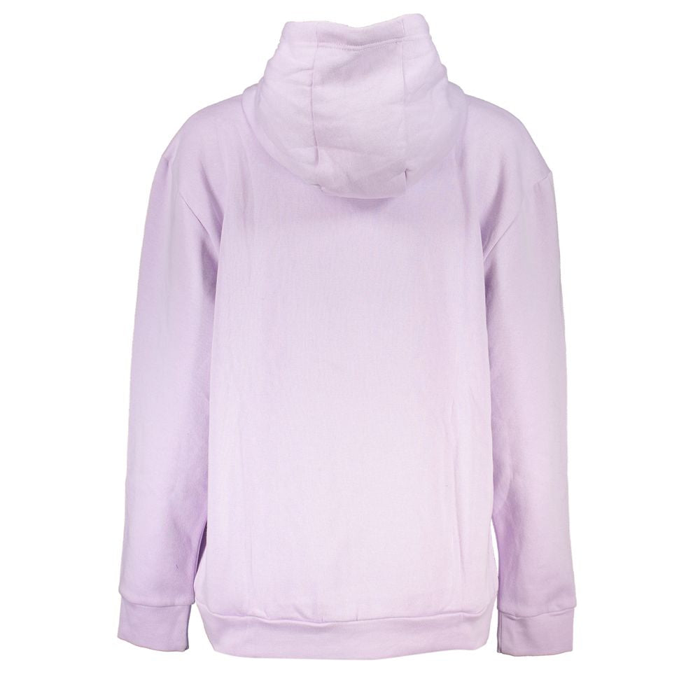 Cavalli Class Leopard Print Hoodie - Lilac
