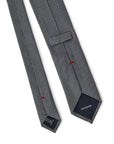 Jil Sander Gray/Grey Silk Suit Tie