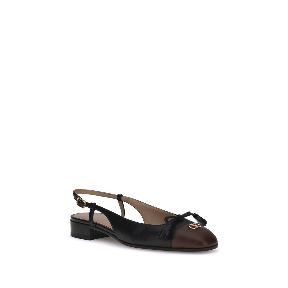 Valentino Garavani Valet Du Roi Slingback Shoes