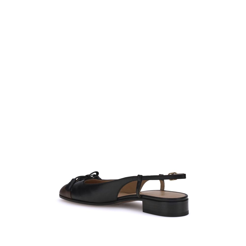 Valentino Garavani Valet Du Roi Slingback Shoes
