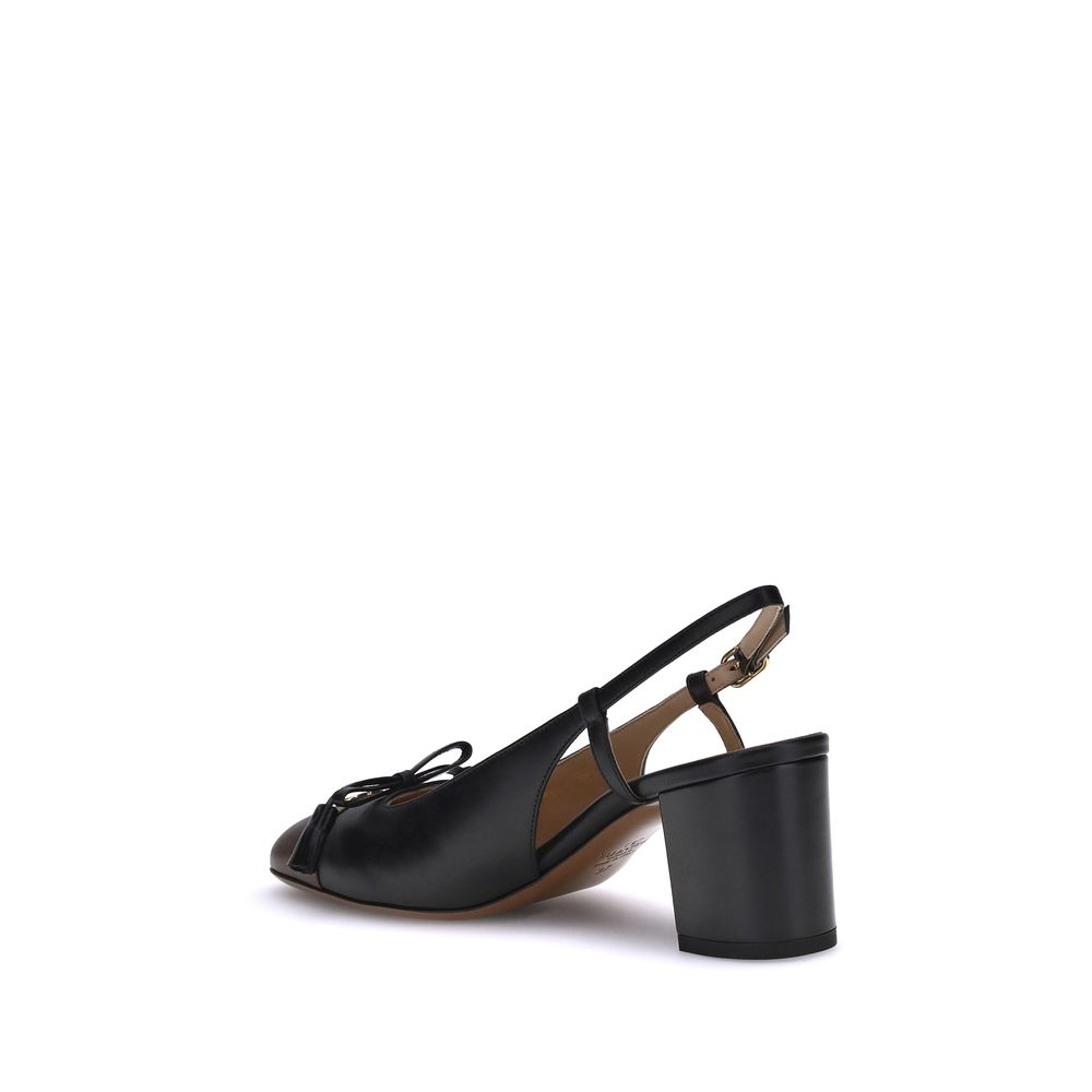 Valentino Garavani Valet Du Roi Slingback Heels