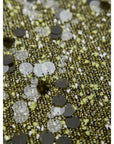 Gucci Green Sequin Embellished Midi Skirt