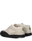Givenchy Distressed Low Top Lace-Up Sneakers