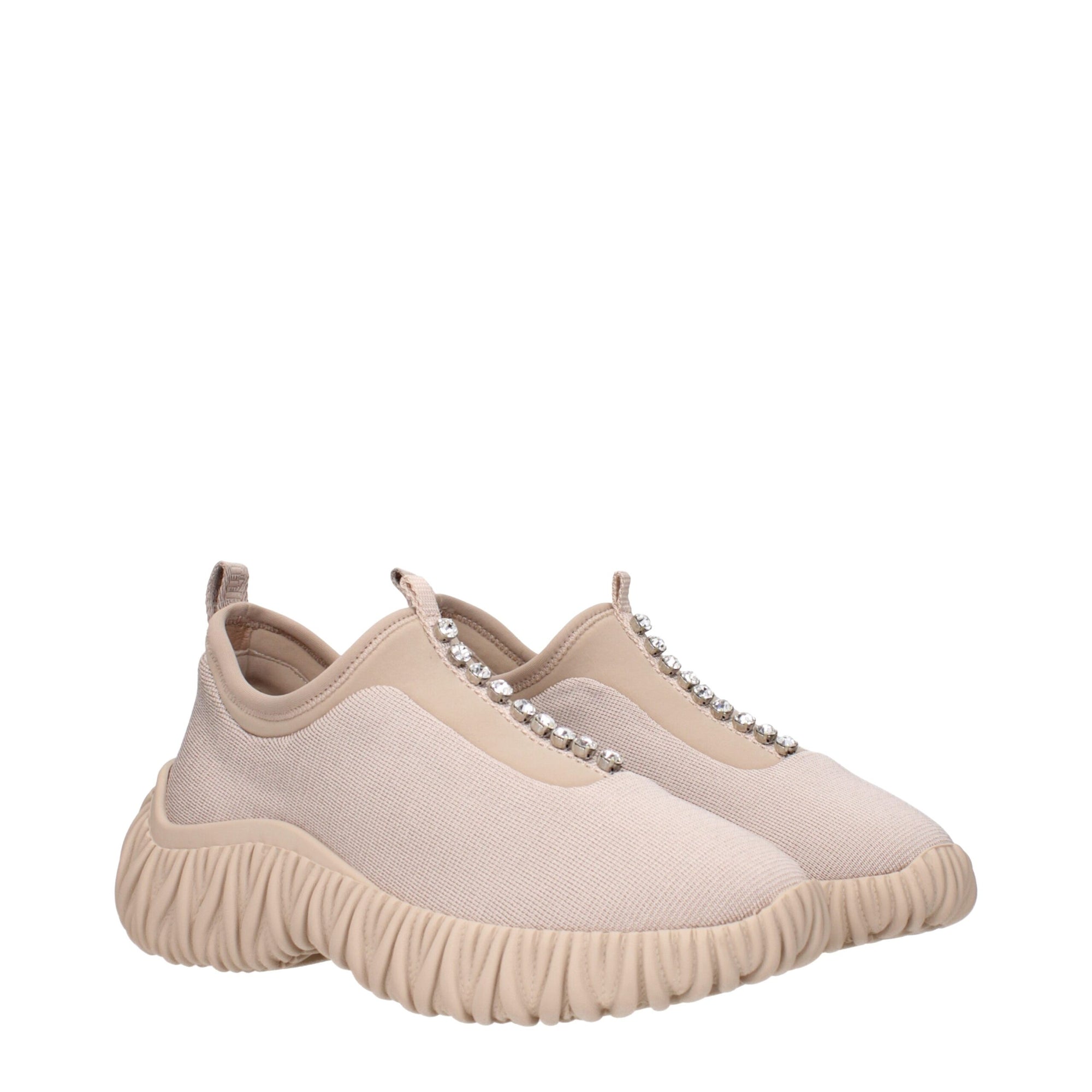 Miu Miu No Lace Low Top Sneakers