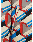 Gucci Logo Graphic Multicolor Hooded Jacket