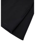 Gucci Black Cape Wool Dress