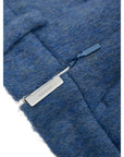 Gucci Blue Wool-Mohair Mini Shorts