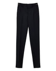 Gucci Mohair-Wool Black Slim Fit Pants