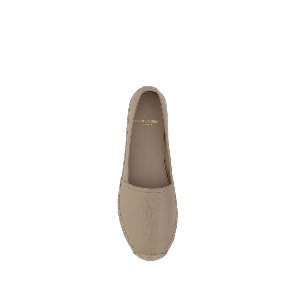 Saint Laurent Leather Espadrilles