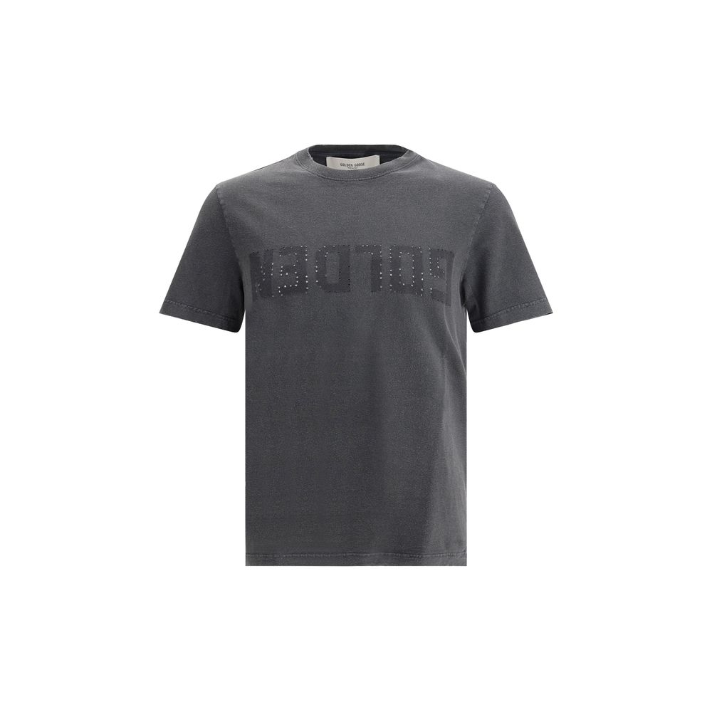 Golden Goose Logo Gray/Grey T-Shirt