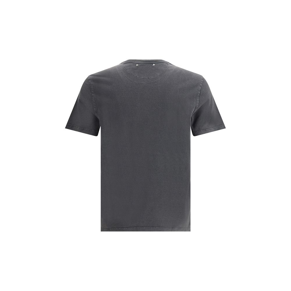 Golden Goose Logo Gray/Grey T-Shirt