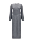 Givenchy Cashmere Open Back Midi Dress