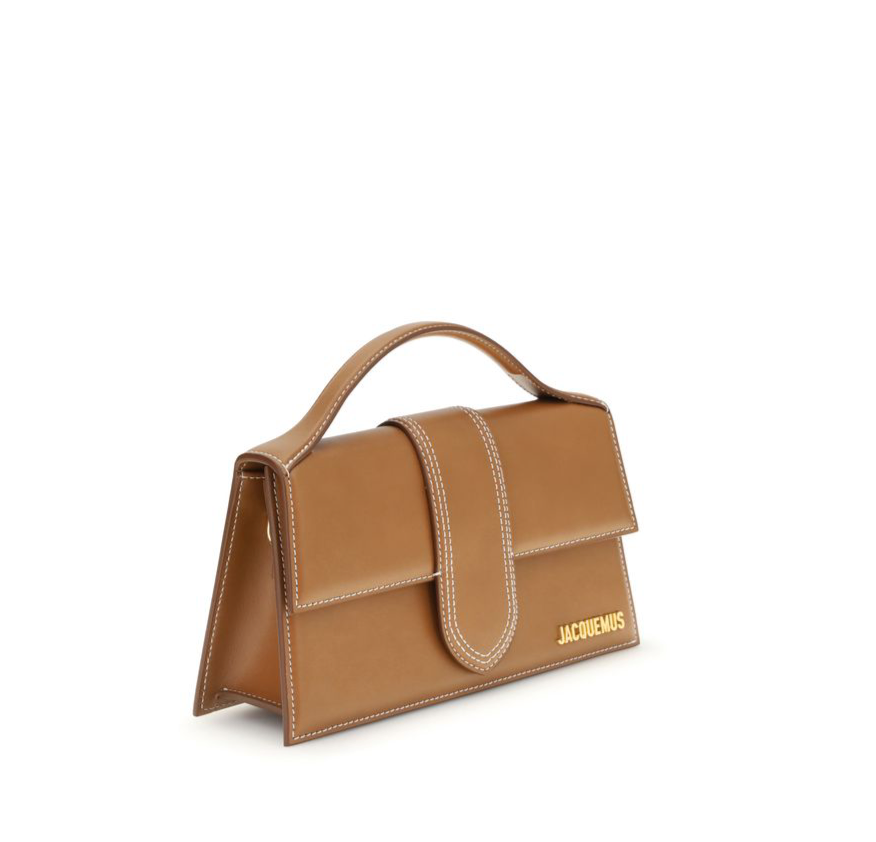 Jacquemus Brown Leather Le Grande Bambino Handbag