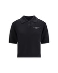 Givenchy Wool-Cashmere Cropped Winter Polo