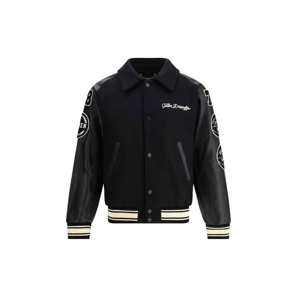 Golden Goose Varsity Wool Bomber Jacket