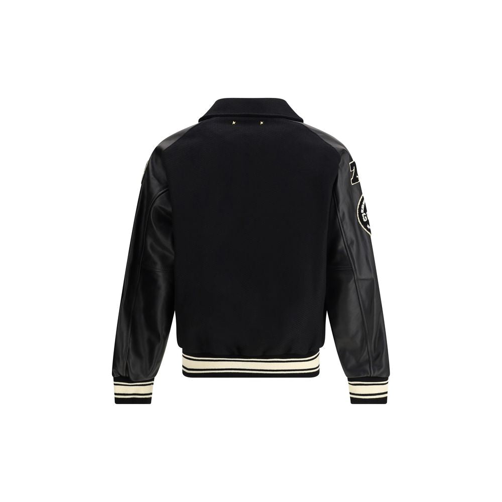 Golden Goose Varsity Wool Bomber Jacket