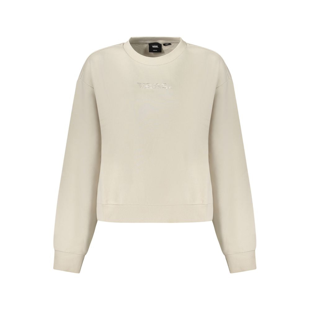 Vans Logo Sweatshirt - Cool Beige