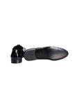 Roberto Pepe Luxury Leather Lace-Up Oxford Shoes - Black - Made In Italy