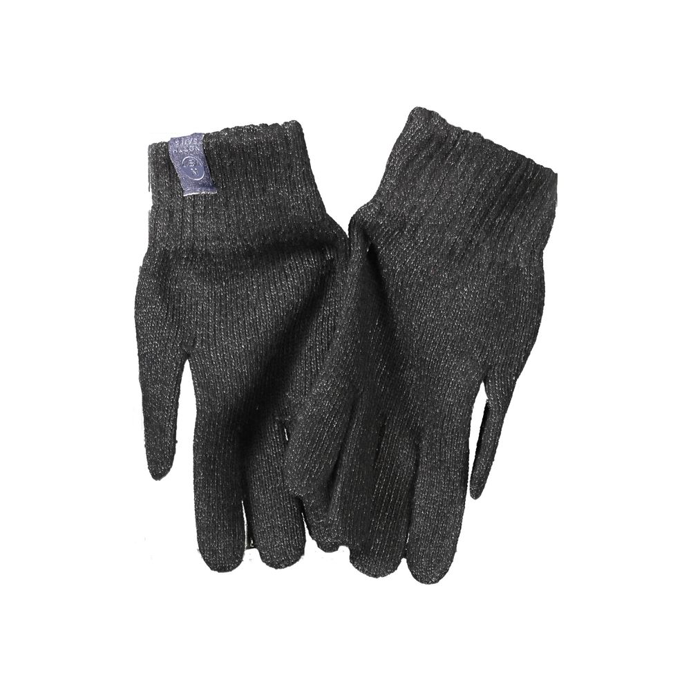 North Sails Charcoal Cashmere Wool Gloves - Made In Italy