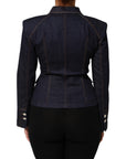 Dolce & Gabbana Single-Breasted Denim Blazer